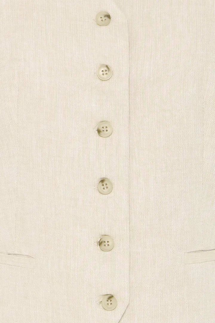 Dazia Waistcoat Taupe