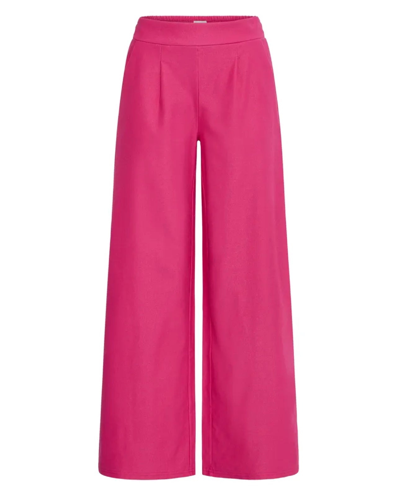 Kate Pink Denim Wide Trousers