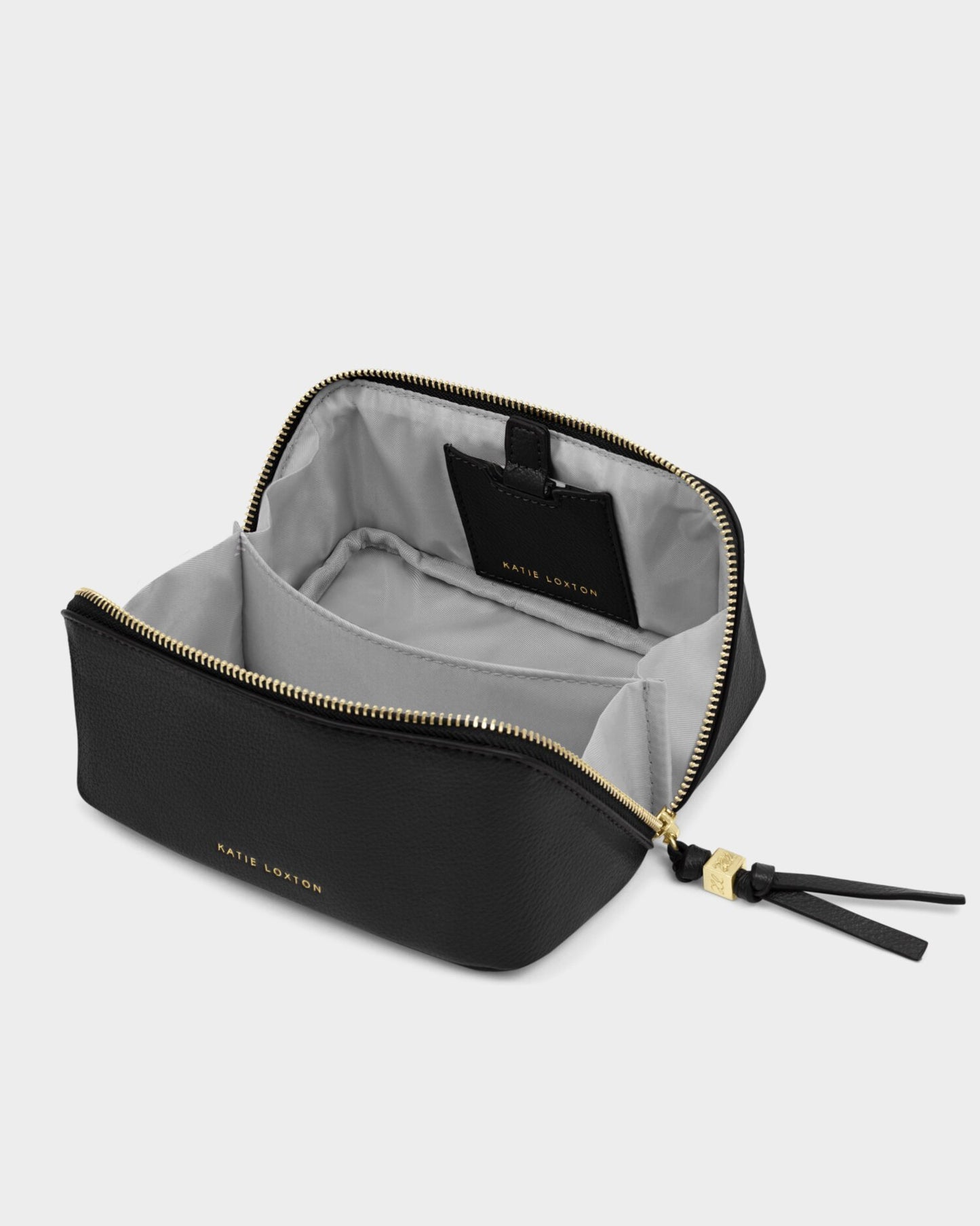 KLB4299 Fold-Out Mirror Makeup Bag Black