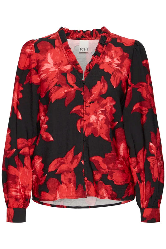 Lysine Rose Print Shirt
