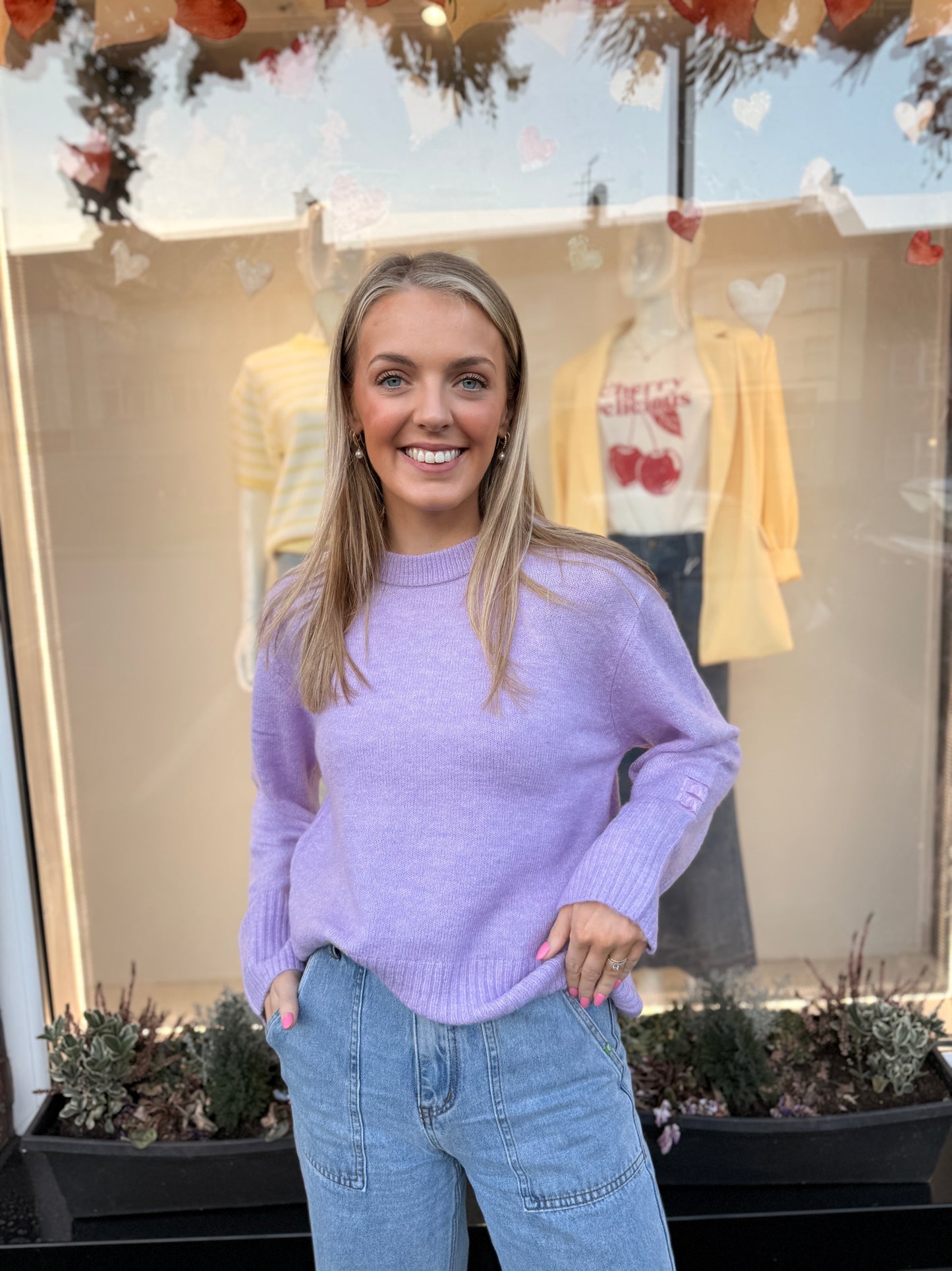 Baling Purple Jumper