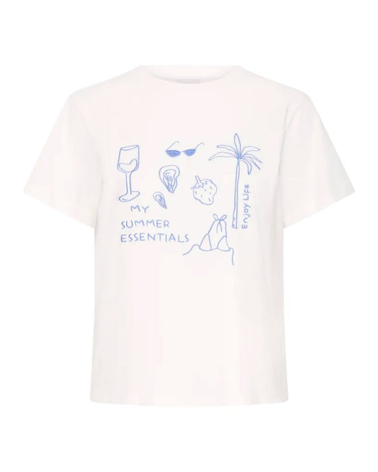 Novola SS White T Shirt