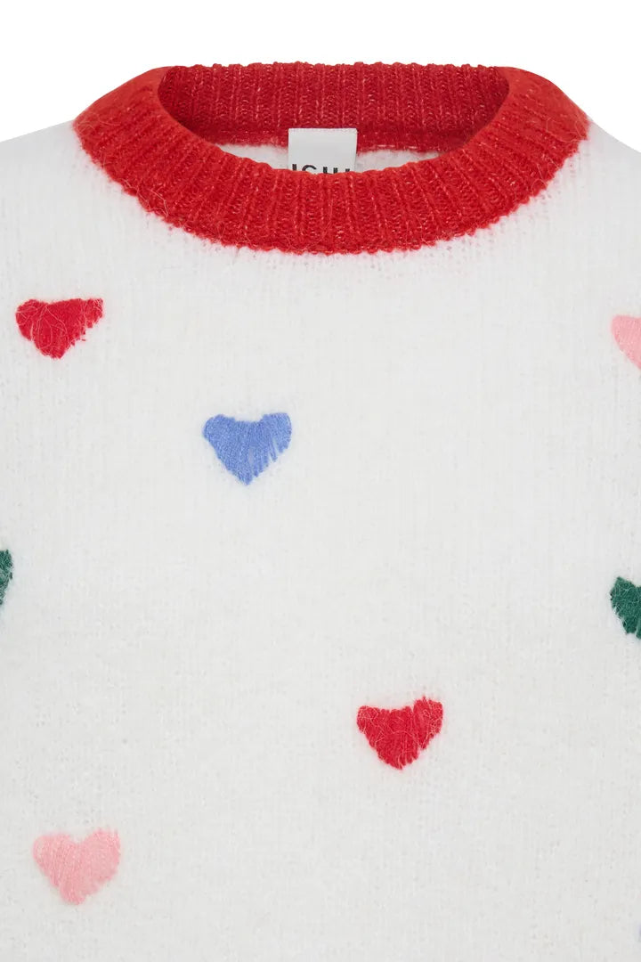 Bela Blue Heart Jumper