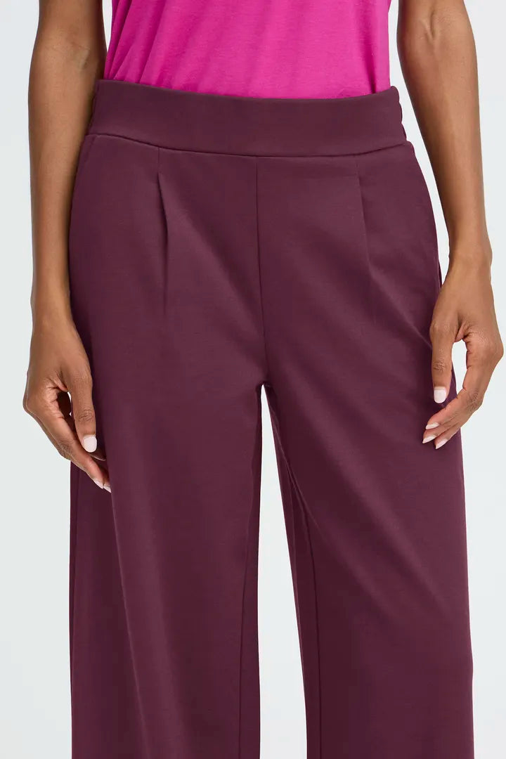 Rizetta Wide Pants - Fig