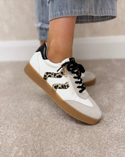 White Leo Trainers