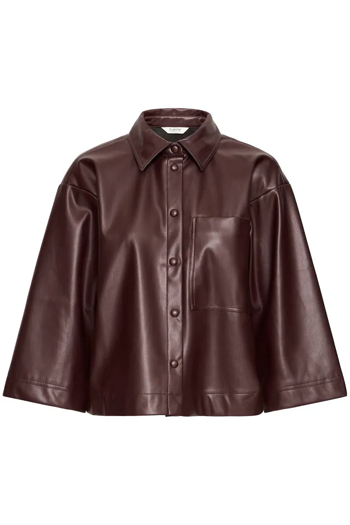 Enid Shirt Burgundy