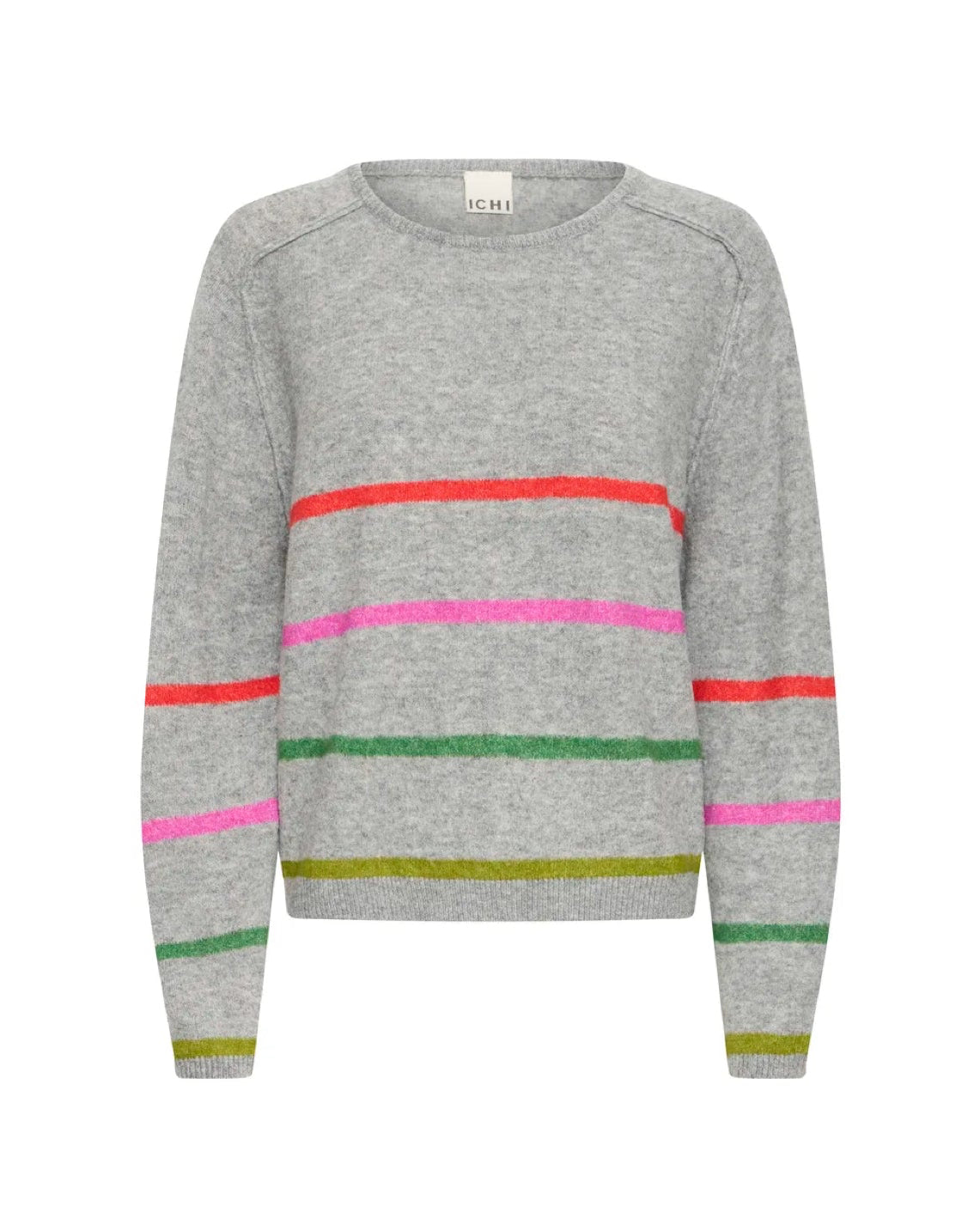Dasila Grey Stripe Jumper
