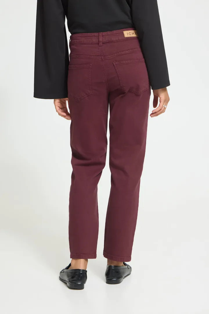 Ziggy Raven Jeans Burgundy
