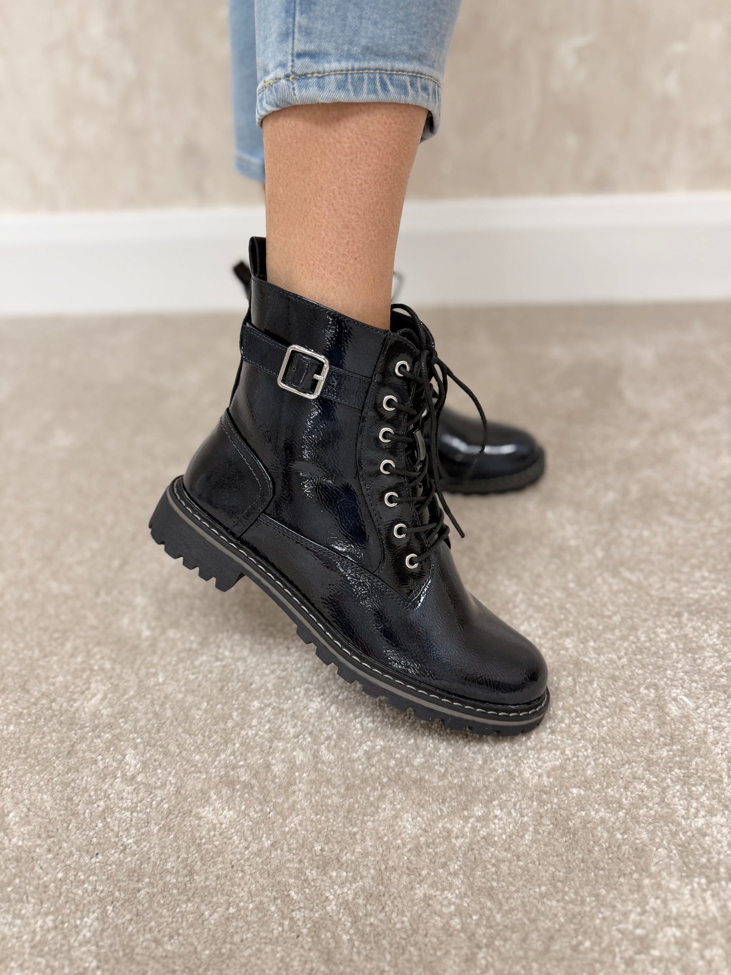 Parlour Ankle Boot Navy