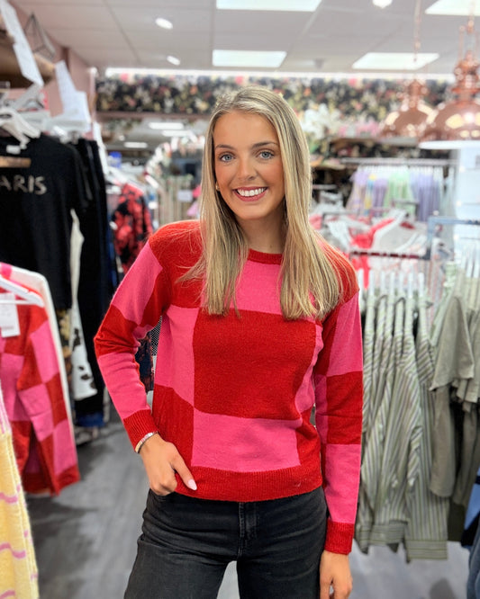 Narvi Pink Red Jumper