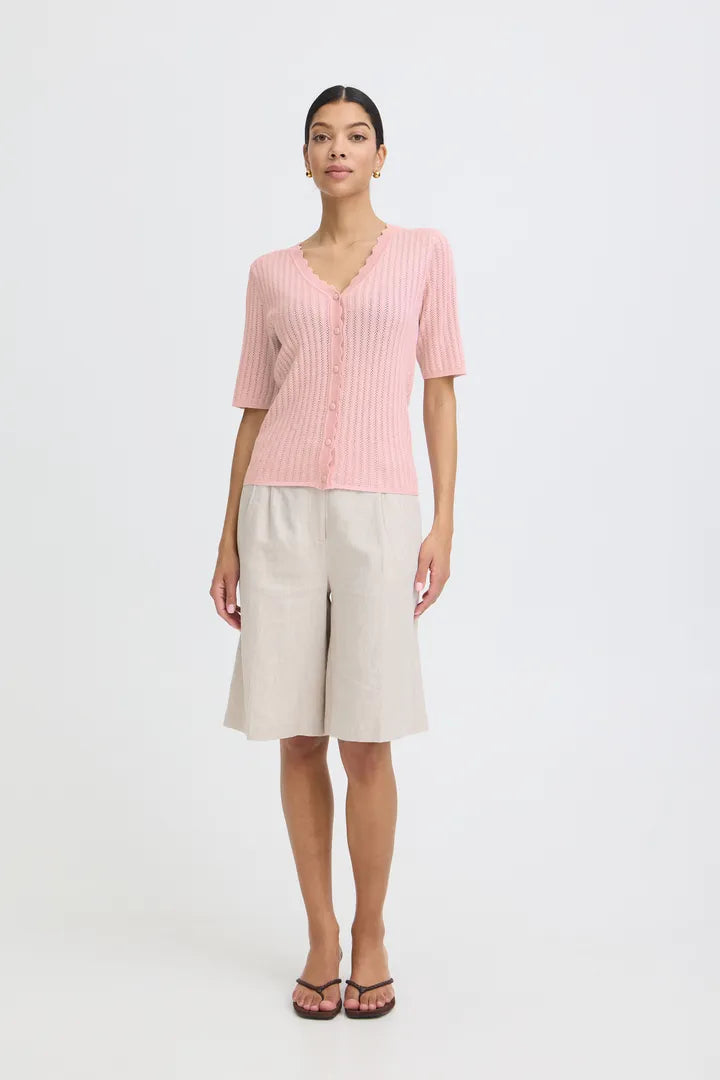 Mobbe Sparkle Rib Top