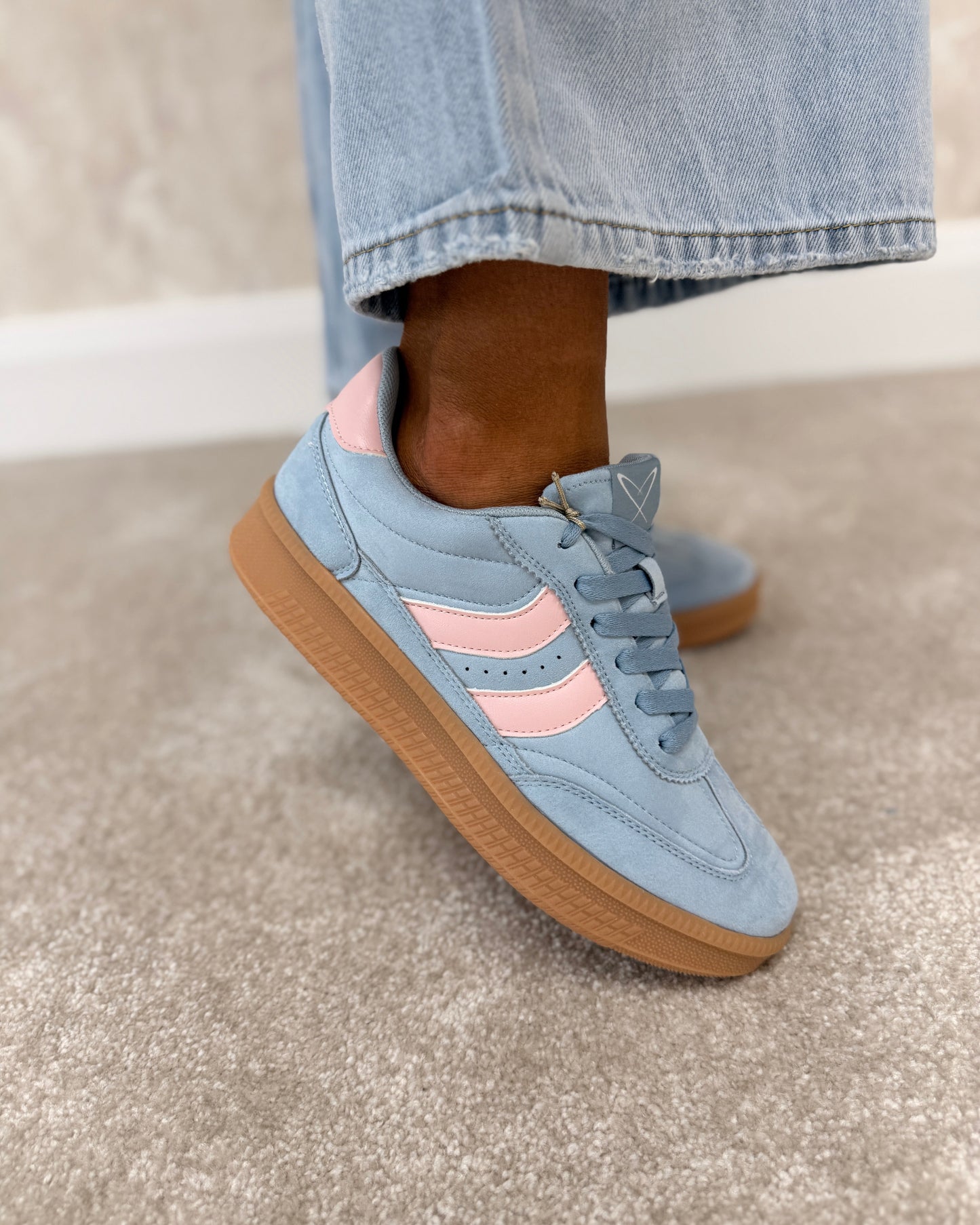 Lunar Maya Blue Trainers