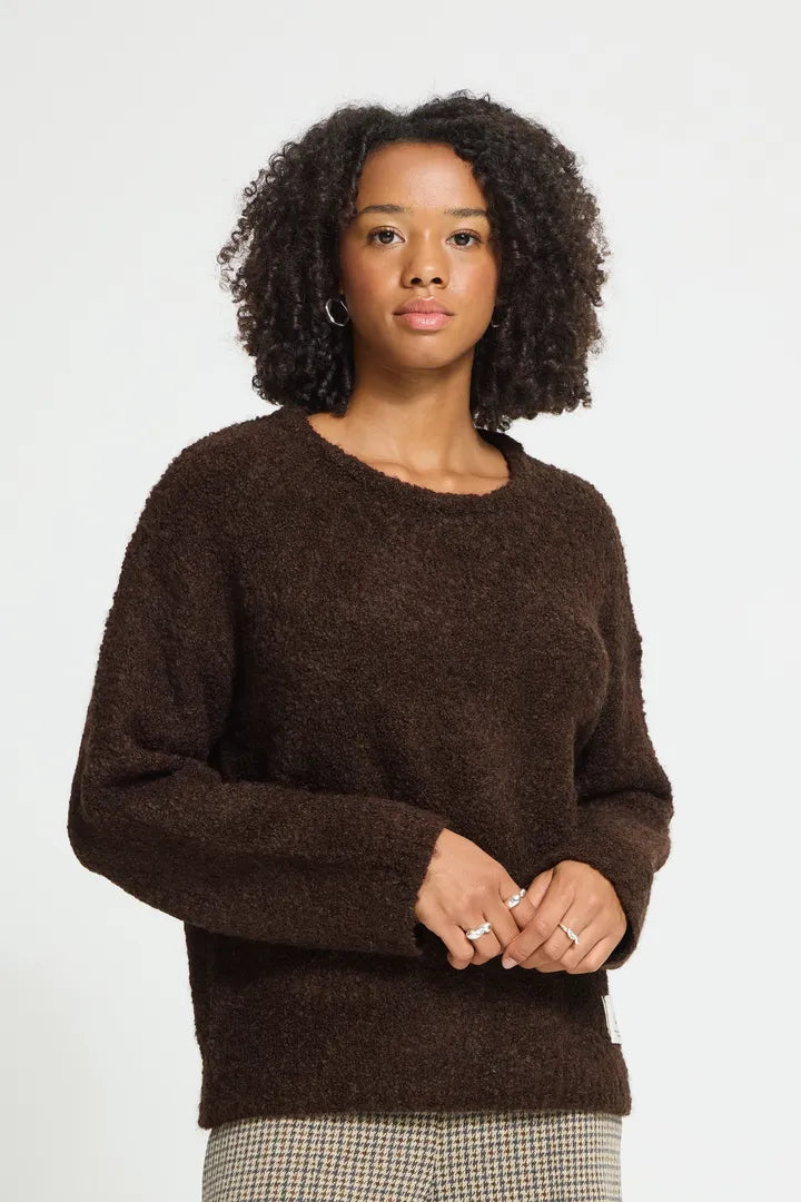 Sarisa LS Jumper Brown