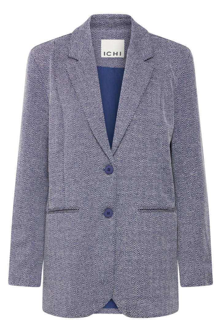 Kate Jacquard Oversized Blazer