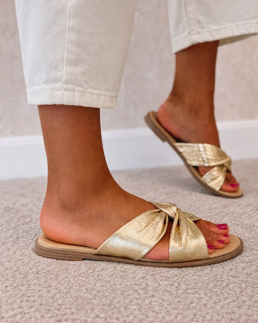 Gold Sandals