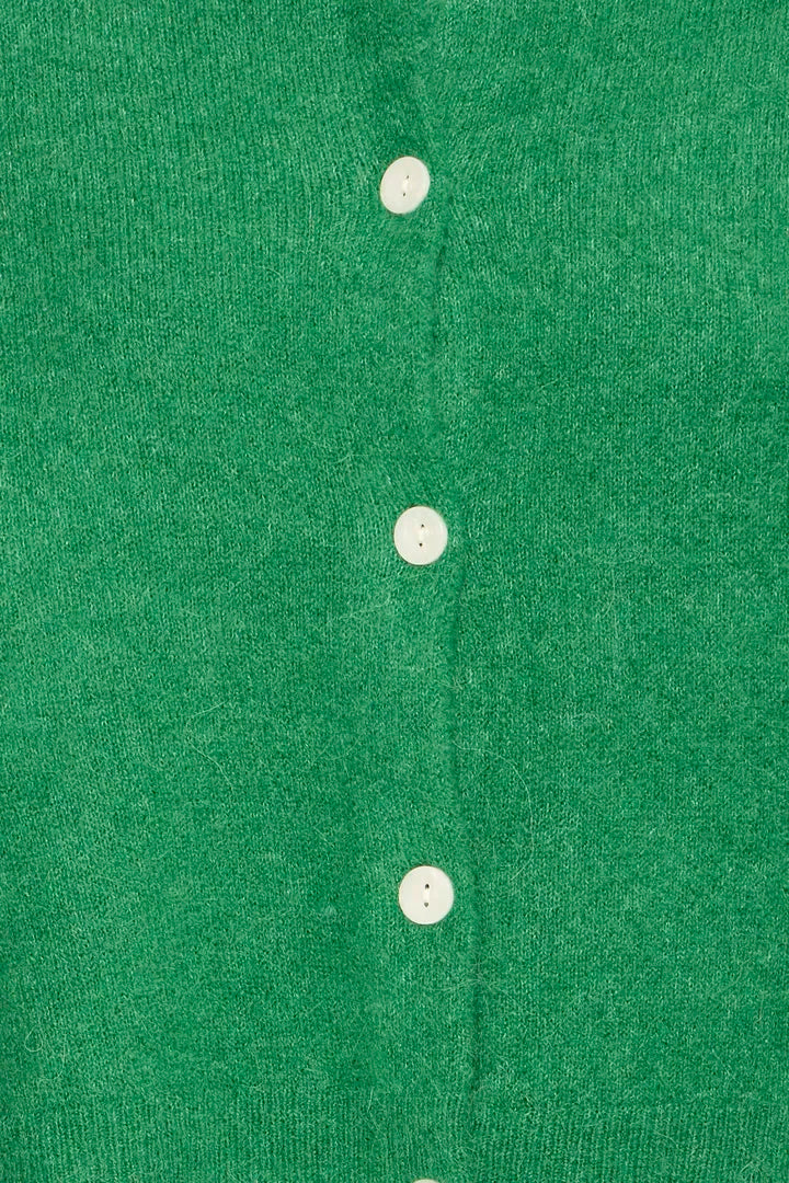 Nimma Plain Green Cardigan