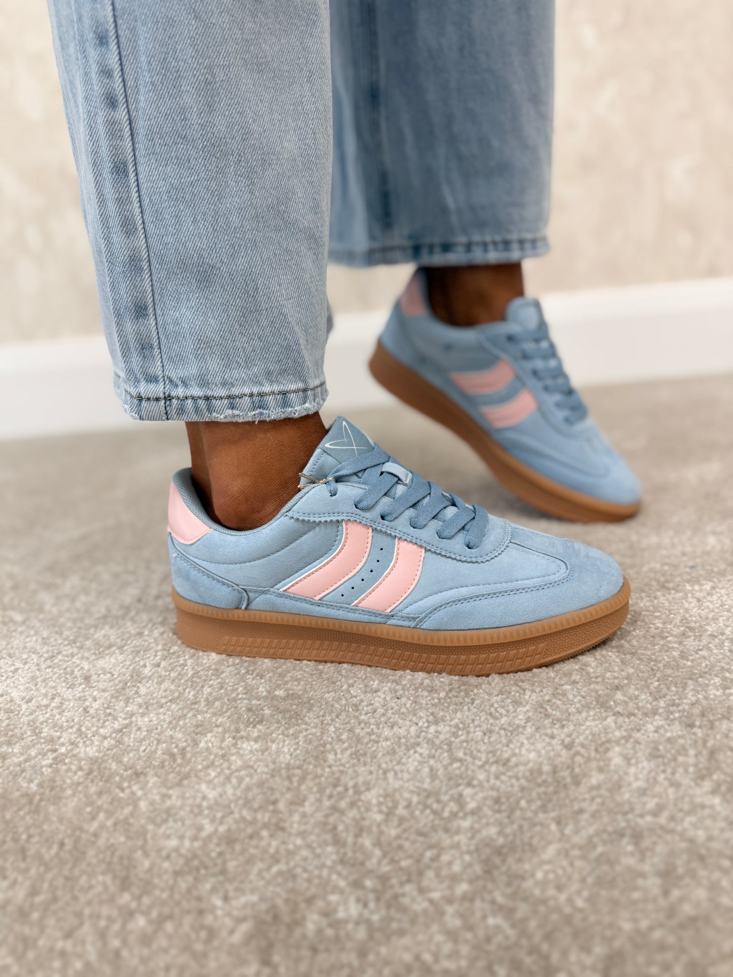 Lunar Maya Blue Trainers