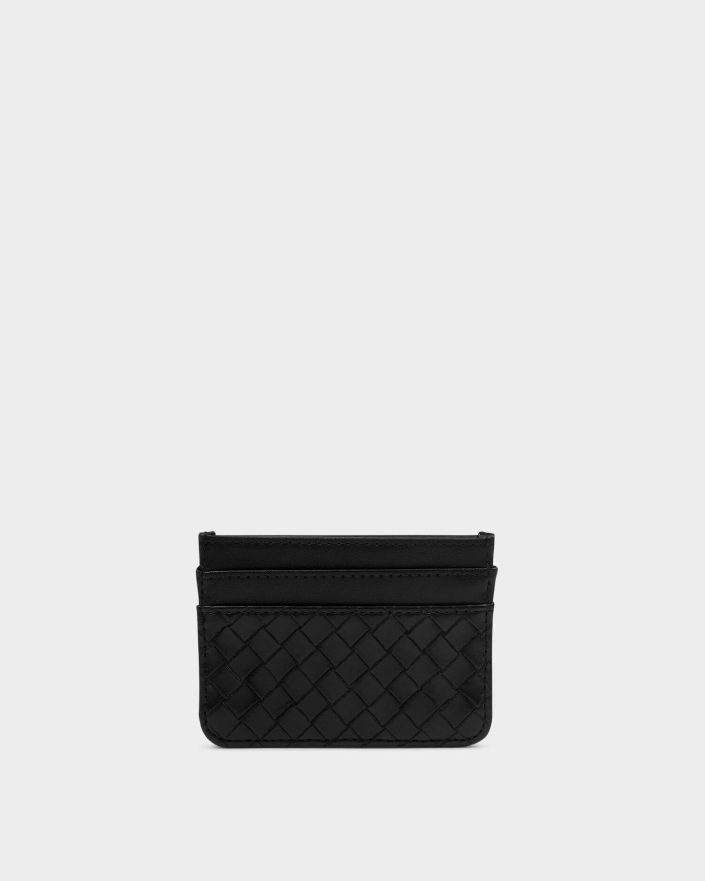 KLB4205 Nova Woven Texture Card holder Black