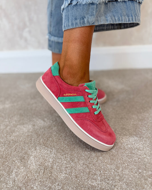 Seventy Five Mint Berry Trainers
