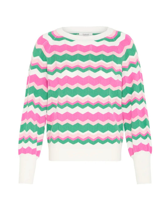 Morla Stripe Zig Jumper