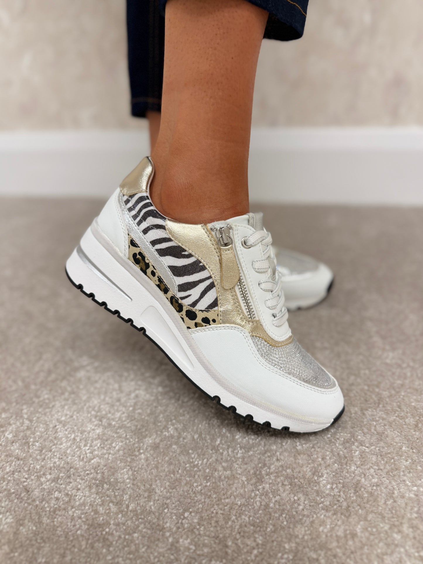 Quartz Print Trainers