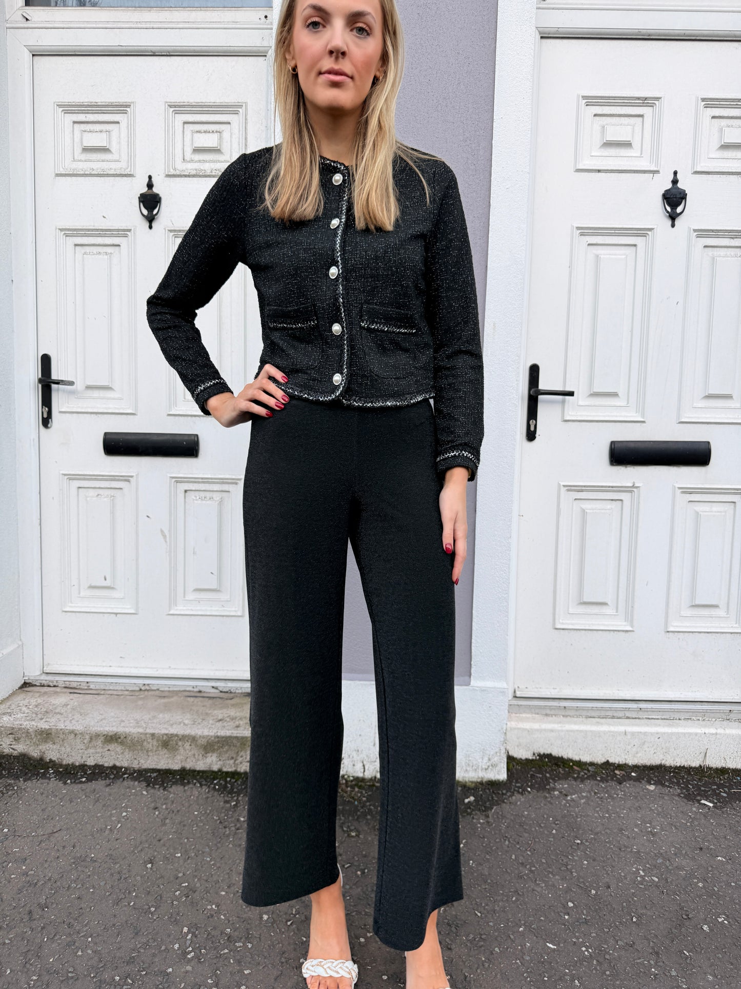 Tacha Sparkle Wide Pants