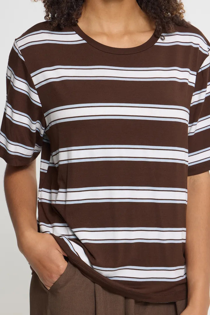 Rebetta SS Stripe Top