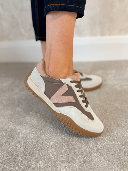 Forty Seven Pink Latte Trainers