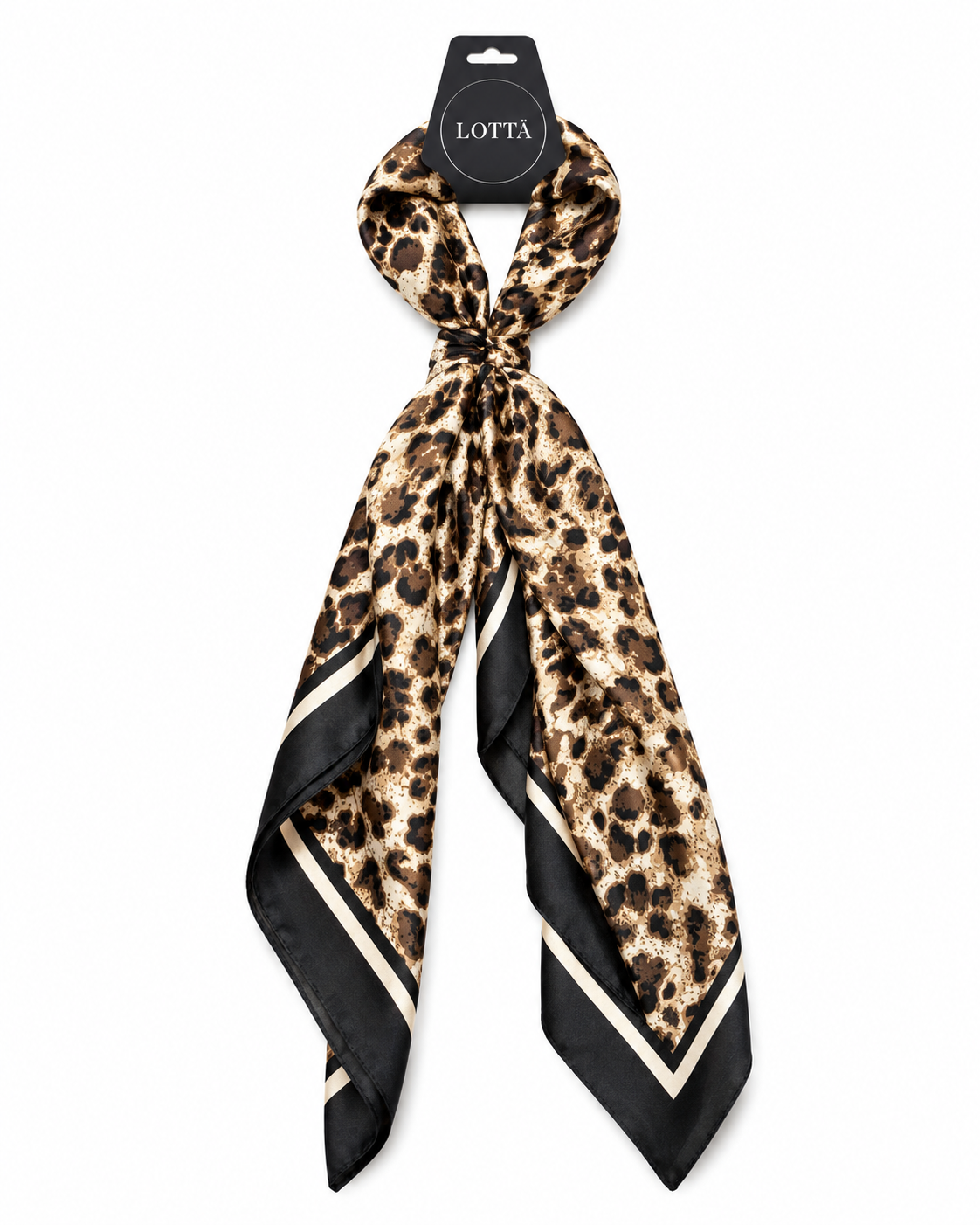 LOTTA Leopard Print Neck Scarf