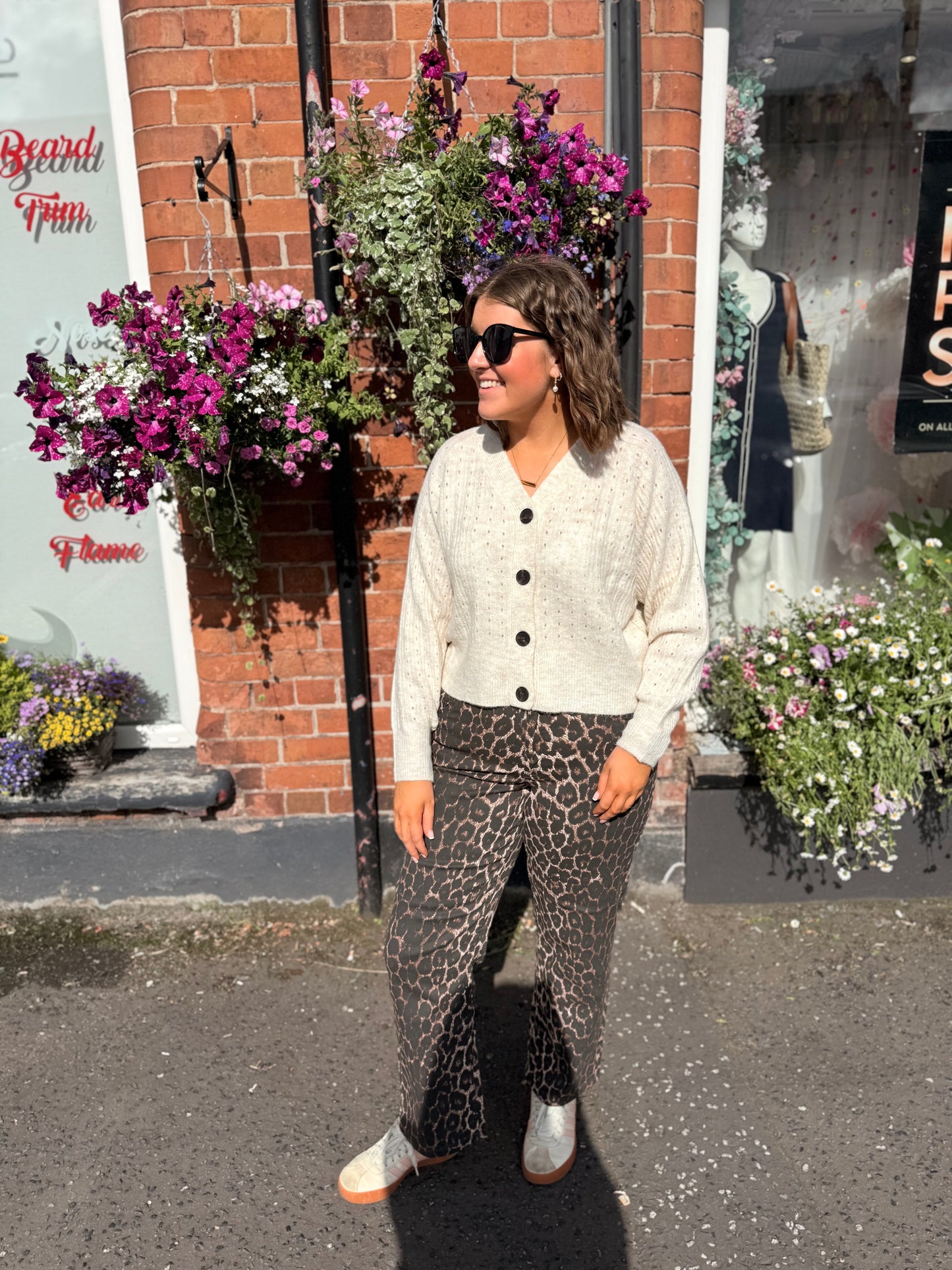 Monna Cream Cardigan