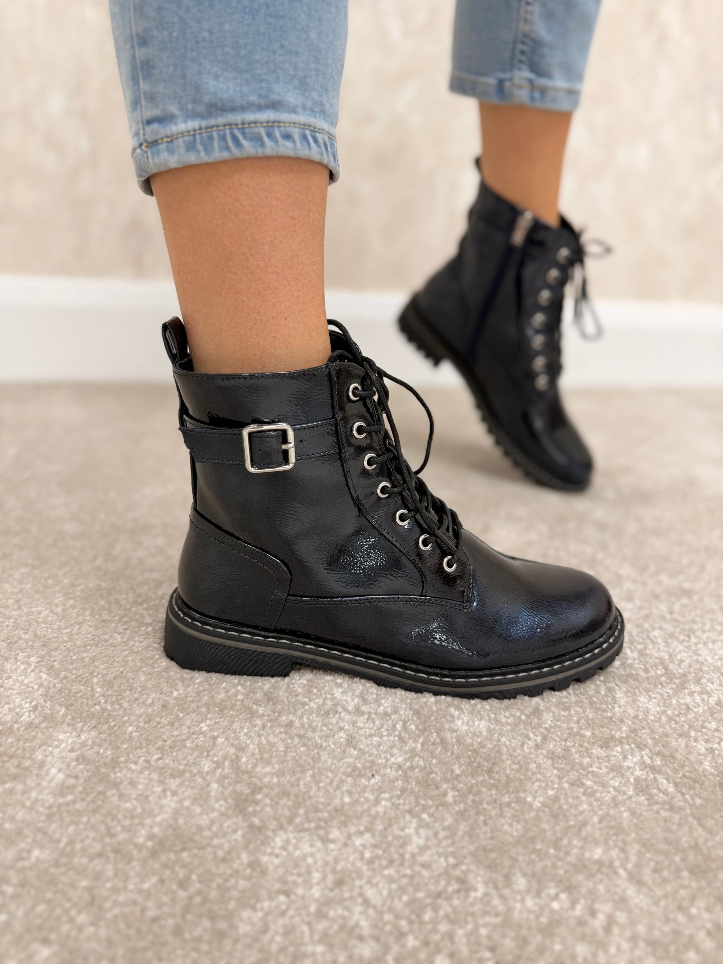 Parlour Ankle Boot Navy