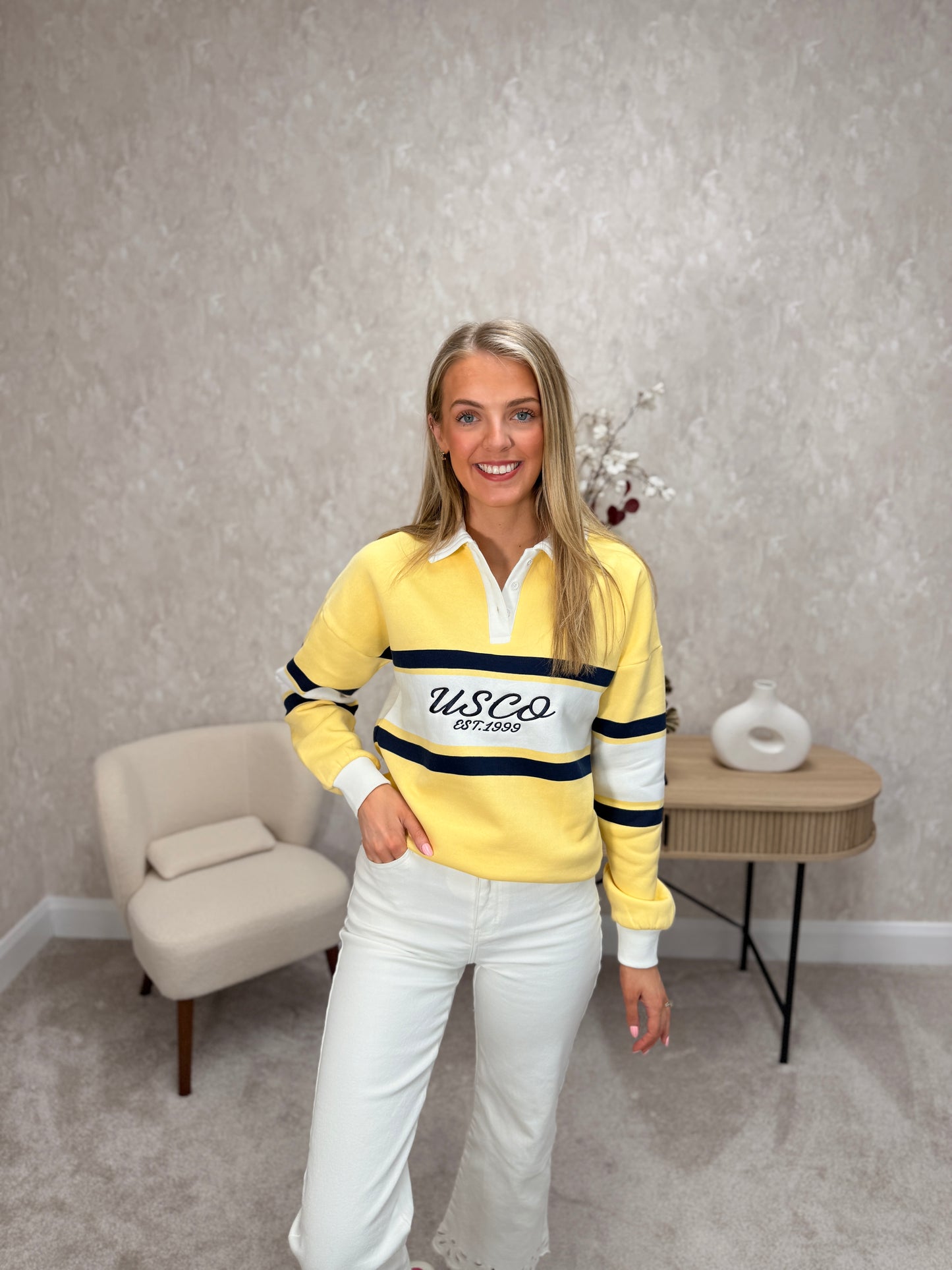 Lemon Rugby Shirt