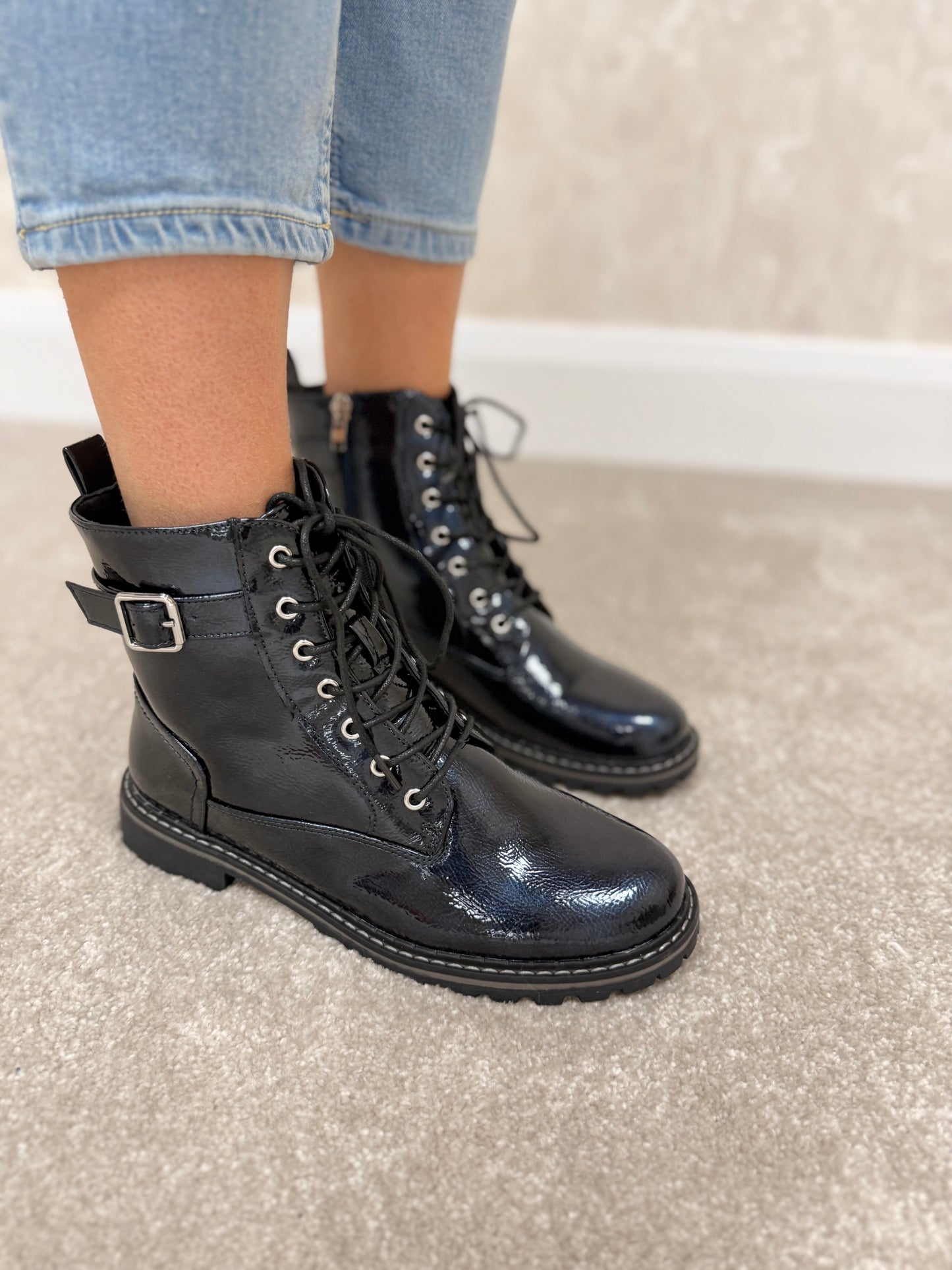 Parlour Ankle Boot Navy