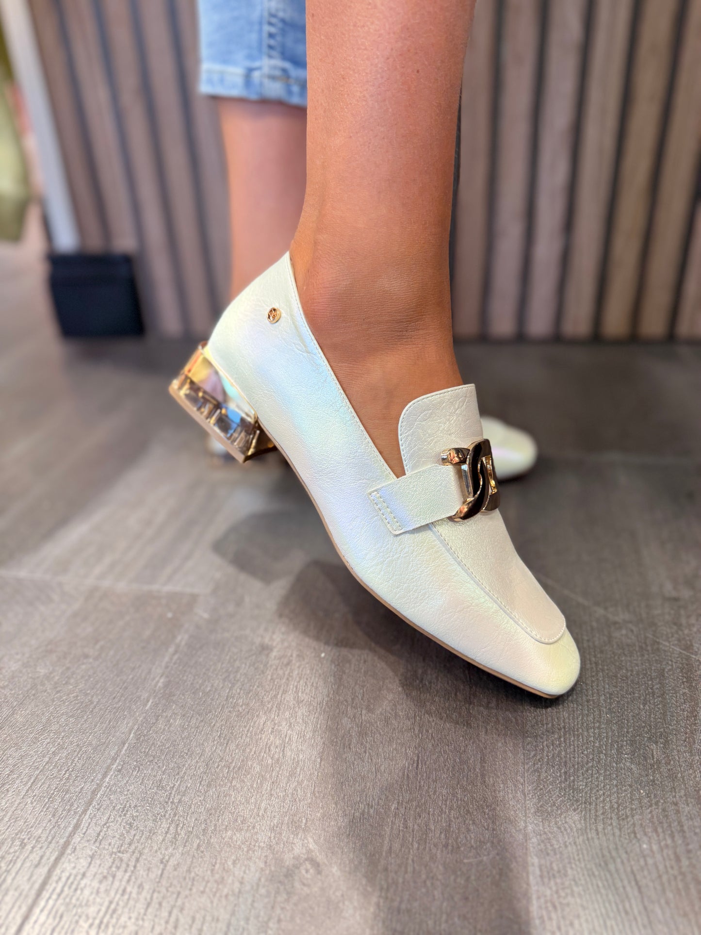Laocai One Mother Pearl Loafers