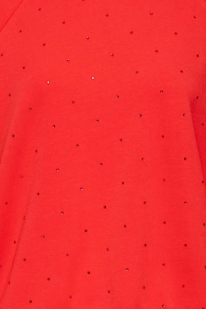 Amias LS Sweatshirt Red