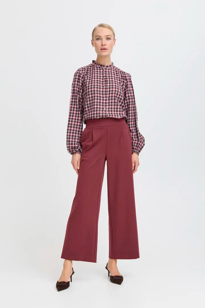 Rizetta Trousers Maroon
