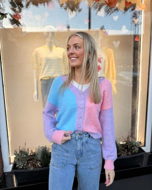 Multi Colour Cardigan 1977