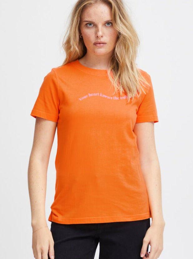 Runela Orange T Shirt