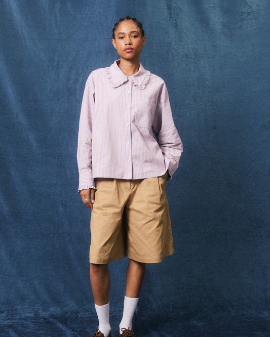 Lilac Stripe Shirt