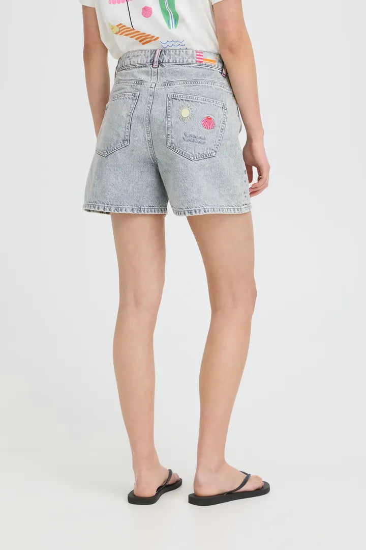 Lavenny Denim Shorts