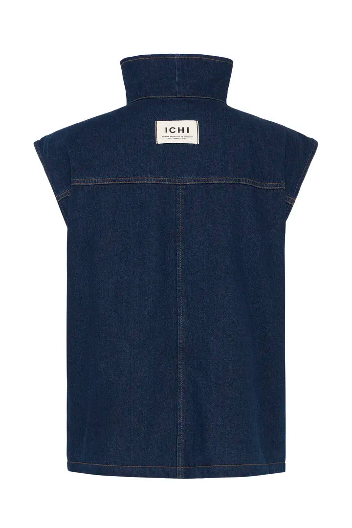 Hiramo Denim Waistcoat