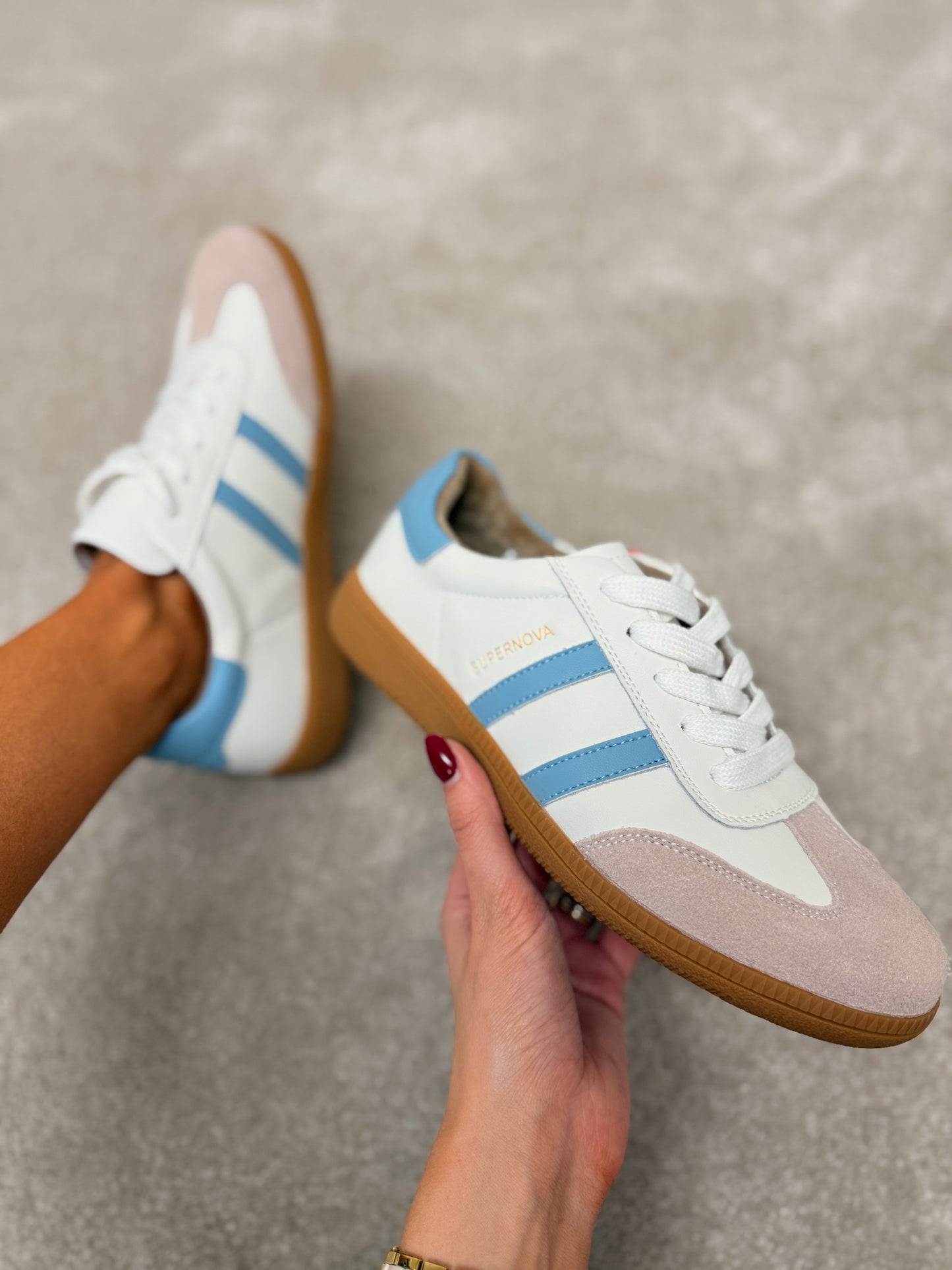 Sixty Four Sherbet Split Trainers