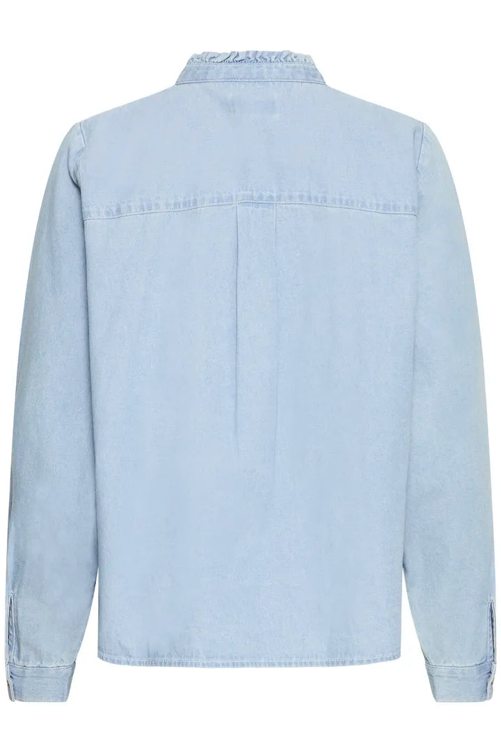 Tulle Denim Shirt