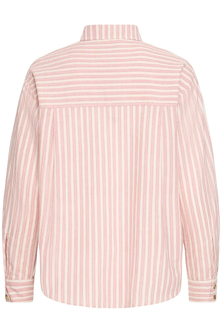 Gillo Stripe Rust Shirt