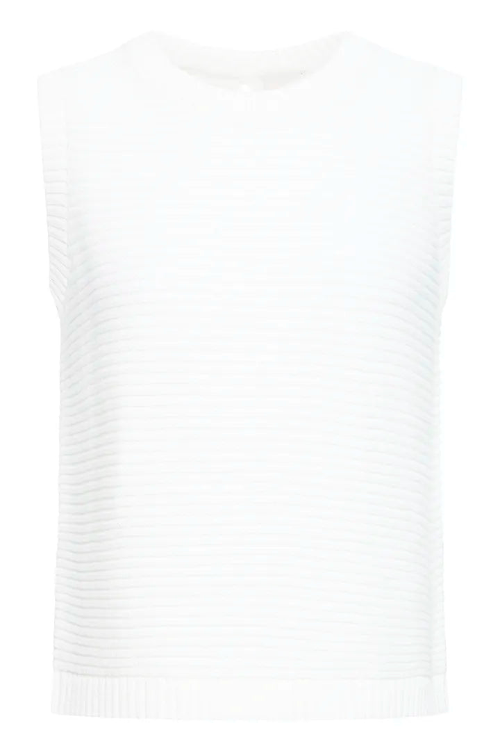 Dotties Waistcoat Cloud Dancer