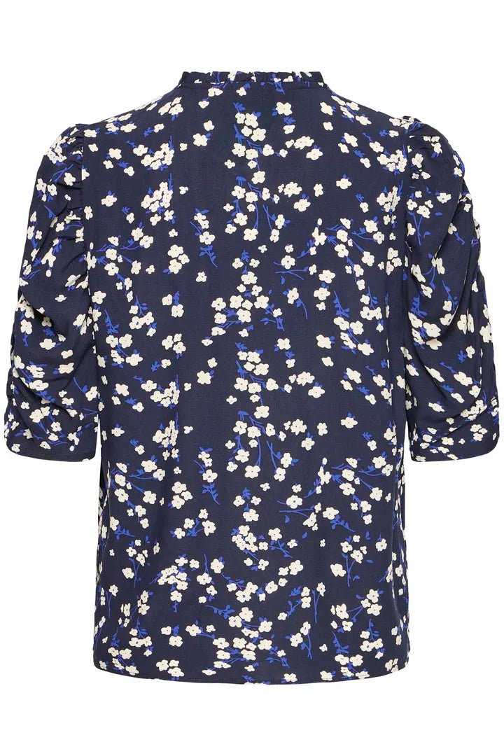 Josa Puff Shirt Navy