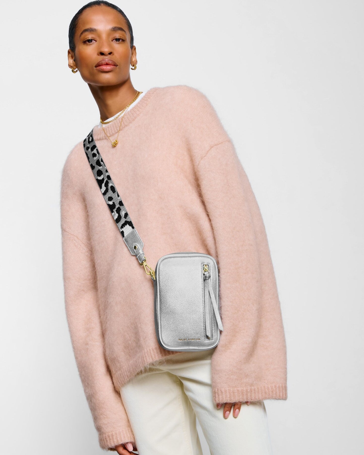 KLB4164 Hallie Small Crossbody Bag Silver