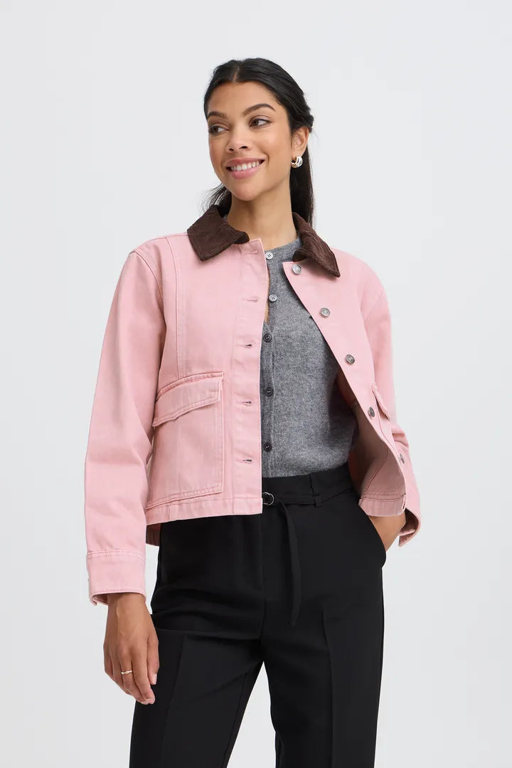 Kadi Jacket Pink/Burgundy