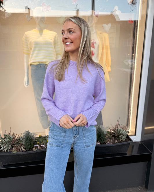 Baling Purple Jumper