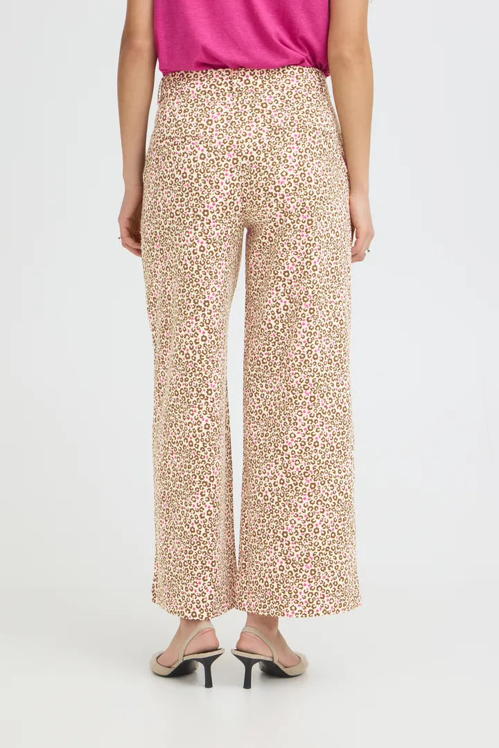 Kate Print Pant Wide Leg